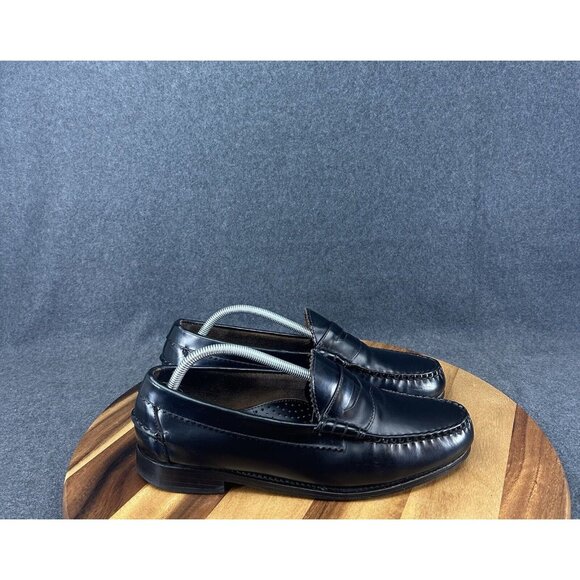 Men’s 9.5B Allen Edmonds Van Ness Black Leather Cap Toe Oxford Allen Edmonds Black Leather Cap Toe Oxford | Mercari main image 4